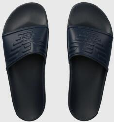 Emporio Armani Underwear papuci culoarea albastru marin, XVPS08 XN747 N151 PPYH-KLU00P_59X