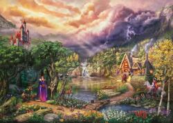 Schmidt Spiele 58037 - Disney - Snow White and the Queen, Thomas Kinkade - 1000 db-os puzzle (58037)