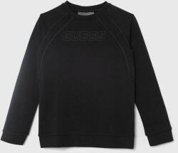 GUESS bluza copii culoarea negru, cu imprimeu PPYH-SWB01F_99X