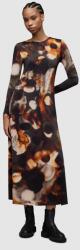 AllSaints rochie Katlyn culoarea maro, maxi, drept PPYH-SUD0P5_88X