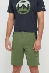 Columbia pantaloni scurți outdoor Triple Canyon II culoarea verde 2071973 PPYH-SZM0FG_77X