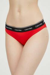 Calvin Klein chiloti de baie culoarea rosu, cupa moale PPYH-BID196_33X Costum de baie dama