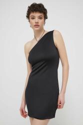 Tommy Hilfiger rochie culoarea negru, mini, mulată DW0DW17947 PPYH-SUD20M_99X