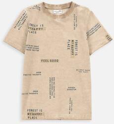 Coccodrillo tricou de bumbac pentru copii culoarea bej, modelator PPYH-TSB0BF_08X