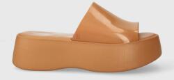 Melissa papuci MELISSA BECKY AD femei, culoarea maro, cu platforma, M. 32818. V586 PPYH-OBD1ZH_88X