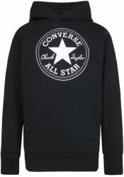 Converse bluza copii culoarea negru, cu glugă, cu imprimeu PPYH-BLB08W_99X