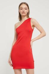 Tommy Hilfiger rochie culoarea roșu, mini, mulată DW0DW17947 PPYH-SUD20M_33X