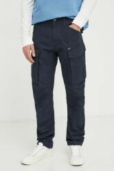 G-Star RAW pantaloni barbati, culoarea albastru marin, cu fason cargo 9BYX-SPM0DF_59X
