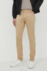 Ralph Lauren pantaloni barbati, culoarea bej, drept 9BYX-SPM0J6_80X