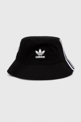 adidas Originals pălărie din bumbac culoarea negru, bumbac IT7618 PPYH-CAU01P_99X