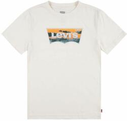 Levi's tricou de bumbac pentru copii culoarea bej, cu imprimeu PPYH-TSB0GY_02X