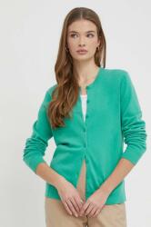 United Colors of Benetton cardigan din lana culoarea verde, light PPYH-SWD0DM_77X