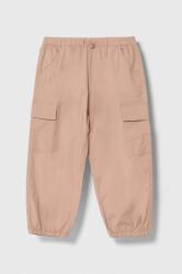 Benetton pantaloni copii culoarea roz, neted PPYH-SPG023_03X