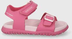 Geox sandale copii SANDAL FUSBETTO culoarea roz PPYH-OBG0CW_42X