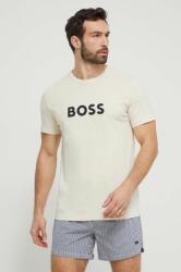 Boss tricou din bumbac bărbați, culoarea alb, cu imprimeu 50503276 PPYH-TSM011_01X