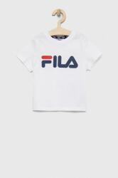 Fila tricou de bumbac pentru copii culoarea alb, cu imprimeu PPYX-TSK019_00X