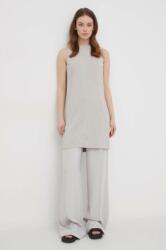 Calvin Klein rochie culoarea gri, mini, evazați K20K207257 PPYH-SUD1GA_90X