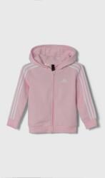 Adidas bluza culoarea roz, cu glugă, neted PPYH-BLG02G_30X