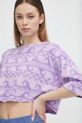Roxy tricou din bumbac femei, culoarea violet ERJZT05671 PPYH-TSD11S_45X