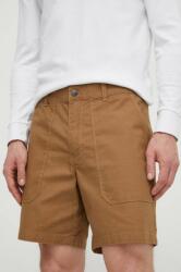 Columbia pantaloni scurți outdoor Flex Roc Utility culoarea maro, 2072761 PPYH-SZM0FK_88X