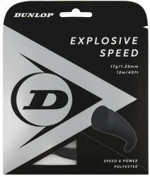Dunlop Explosive Speed Black 1.25 Set (12 m) Teniszütő húrozása