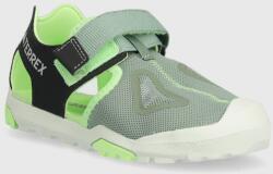 adidas TERREX sandale copii TERREX CAPTAIN TOEY 2.0 K culoarea verde PPYH-OBB02U_70X