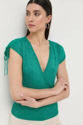 Morgan bluză femei, culoarea verde PPYX-SWD0N2_77X