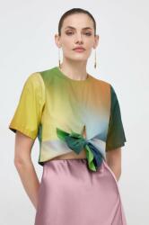 Silvian Heach bluza din bumbac MPYH-BDD00D_MLC (GPP24362BL)