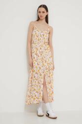 Billabong rochie culoarea alb, maxi, dreaptă PPYH-SUD175_00X (EBJWD00139)