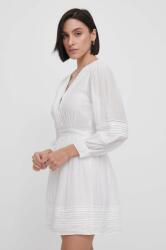 Pepe Jeans rochie culoarea bej, mini, evazată PPYH-SUD1AJ_01X (PL953527)