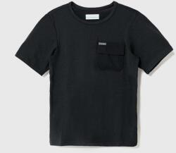 Columbia tricou copii Washed Out Utility culoarea negru, modelator PPYH-TSK039_99X