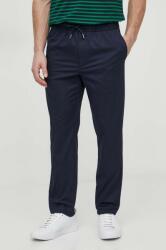Calvin Klein pantaloni barbati, culoarea albastru marin PPYH-SPM0ES_59X