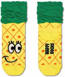 Happy Socks sosete copii Kids Pineapple Sock culoarea galben PPYH-LGK03A_11X