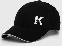 Karl Lagerfeld șapcă culoarea negru, cu imprimeu 541123.805612 PPYH-CAM026_99X