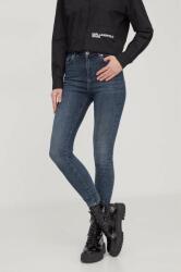 Karl Lagerfeld Jeans jeansi femei, culoarea albastru marin PPYH-SJD07D_59X