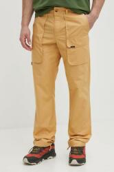 Columbia pantaloni Landroamer Cargo barbati, culoarea galben, drept, 2076041 PPYH-SPM0GZ_11X