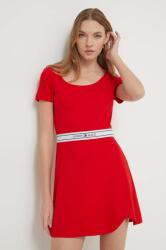Tommy Hilfiger rochie culoarea roșu, mini, evazați DW0DW17924 PPYH-SUD213_33X