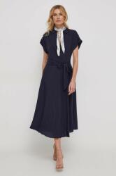 Ralph Lauren Lauren Ralph rochie culoarea bleumarin, midi, evazați 250909427 PPYH-SUD05N_59X