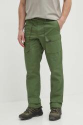 Columbia pantaloni Landroamer Cargo barbati, culoarea verde, drept, 2076041 PPYH-SPM0GZ_77X