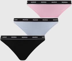 Hugo tanga 3-pack culoarea roz 50480150 PPYX-BID01A_30A