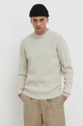 Solid pulover barbati, culoarea bej, light MPYH-SWM002_08X
