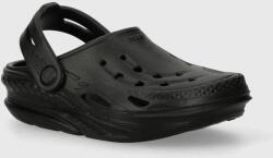 Crocs slapi copii OFF GRID CLOG culoarea negru PPYH-KLK01K_99X