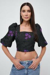 Custommade bluza femei, culoarea negru, modelator PPYH-BDD01N_99A