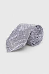 Michael Kors cravata de matase culoarea gri PPYH-AKM01N_09X