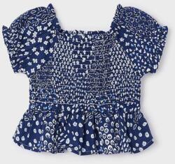 MAYORAL bluza de bumbac pentru copii culoarea albastru marin, modelator PPYH-BDG00U_59X