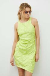 2NDDAY rochie culoarea verde, mini, evazată PPYH-SUD19O_77X (2242125246)