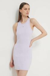 Tommy Hilfiger rochie culoarea violet, mini, mulată DW0DW17406 PPYH-SUD208_04X