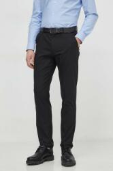 Calvin Klein pantaloni bărbați, culoarea negru, drept K10K112816 PPYH-SPM0EP_99X