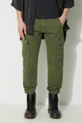 Alpha Industries pantaloni Army Pant bărbați, culoarea verde, cu fit cargo 99KK-SPM0I2_91X