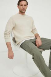 G-Star RAW pulover de bumbac culoarea bej, light PPYH-SWM06E_08X